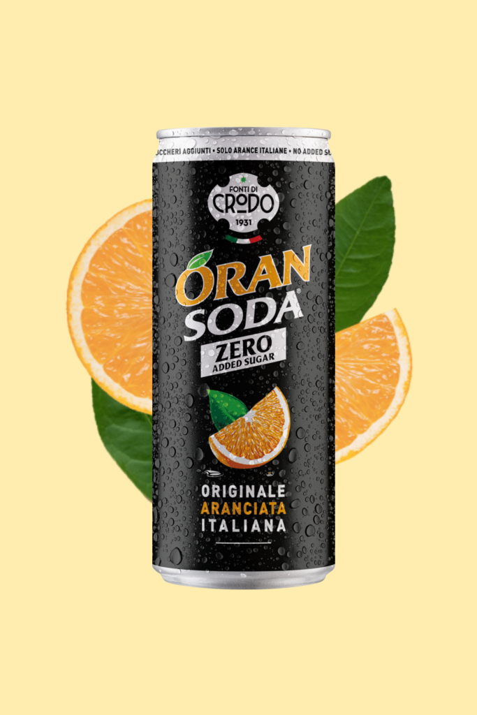 oran soda zero, crodo, fonti di corod, oransoda